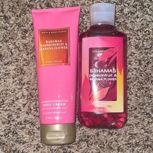 Bahamas Passionfruit & Banana Flower Lotion and Body Wash Set